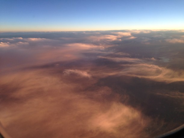 Sunset in San Francisco...